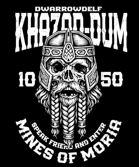 Qwertee: Khazad-Dum
