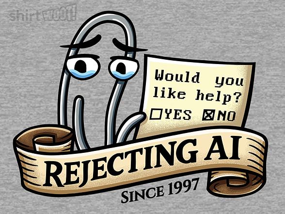 Woot!: Rejecting AI