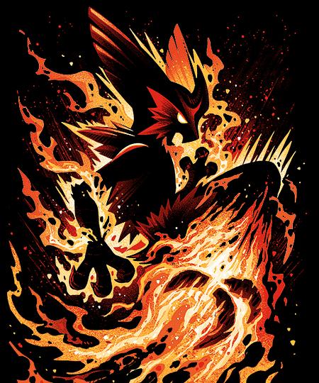 Qwertee: The Blaze Kick