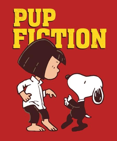 Qwertee: Pup Fiction