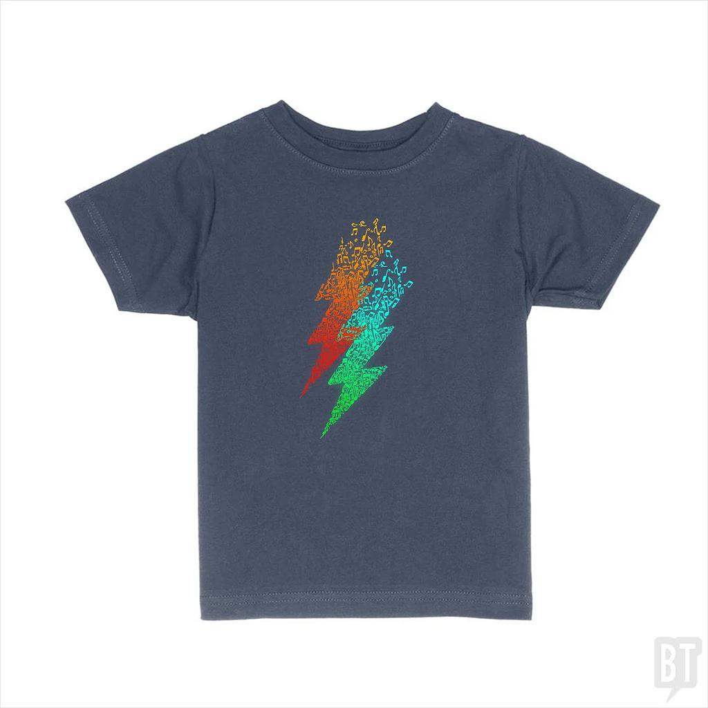 BustedTees: Electro Music Kids Shirt