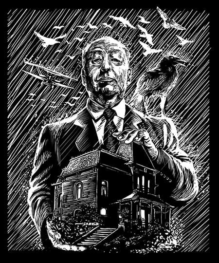 Qwertee: Alfred Under the Rain
