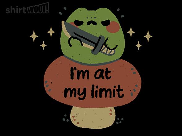 Woot!: Funny Frog Im at my Limit