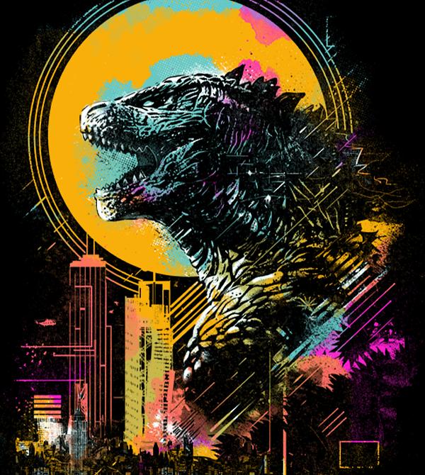 teeVillain: The Mighty Kaiju