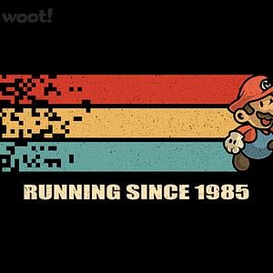 Graphic for Running Since 1985