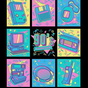 Graphic for 90's Retro Pop