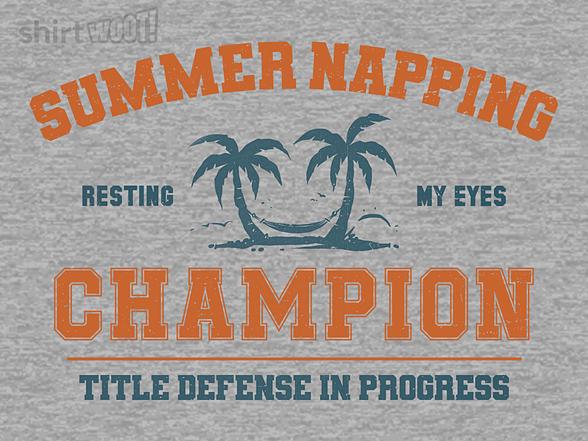 Woot!: Summer Napping Champion