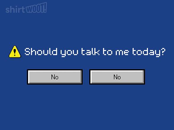 Woot!: Computer Says No