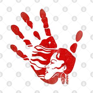 Graphic for Red Hand #MMIW