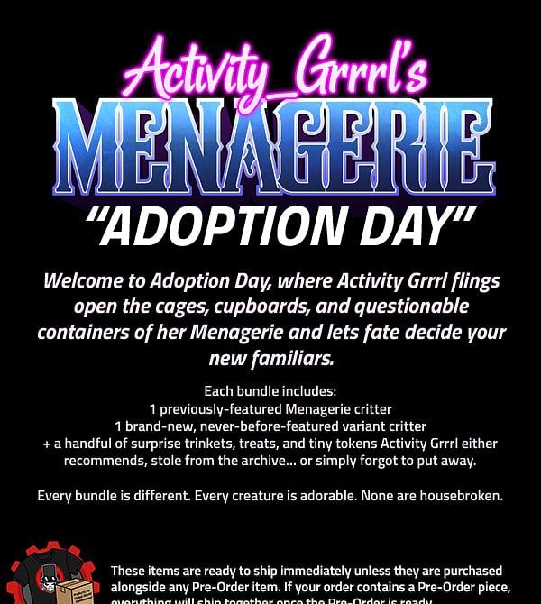 teeVillain: AGM Adoption Day