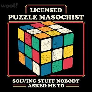 Graphic for Licensed Puzzle Masochist