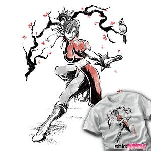 Graphic for The Kicking Beauty Sumi-E