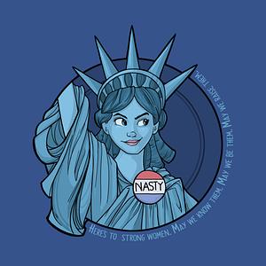 Graphic for Nasty Lady Liberty