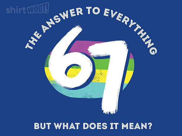 Woot!: 67 - The Confusing Answer to Everything