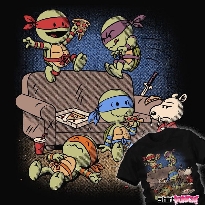 ShirtPunch: Cowabunga Couch Party