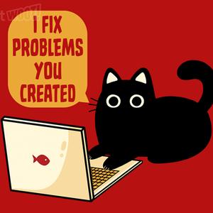 Graphic for I Fix Problems You Created