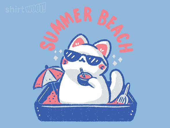 Woot!: Funny Summer Beach Cat
