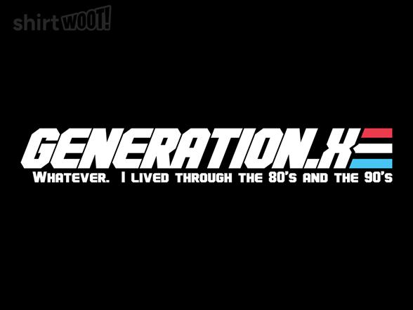 Woot!: Generation X Joe