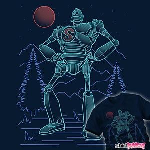 Graphic for Iron Giant Neon Art