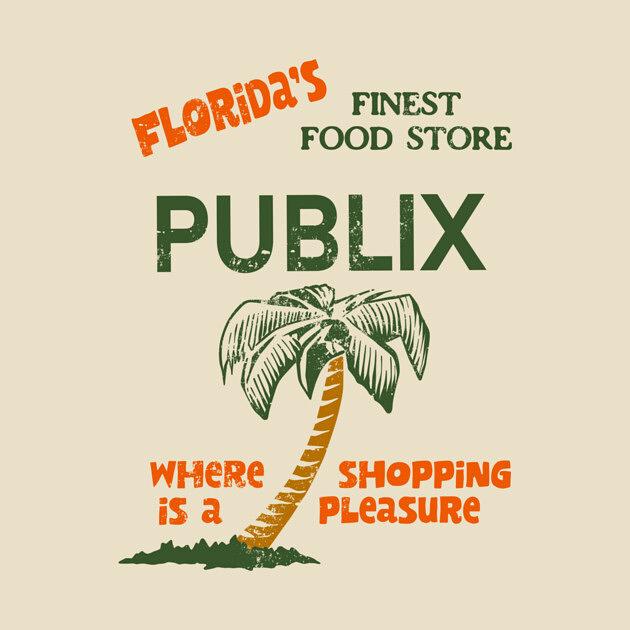 TeePublic: publix vintage store aesthetic