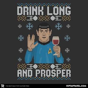 Graphic for Drink Long and Prosper