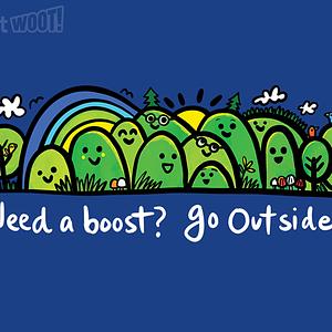 Graphic for Need a Boost? Go Outside