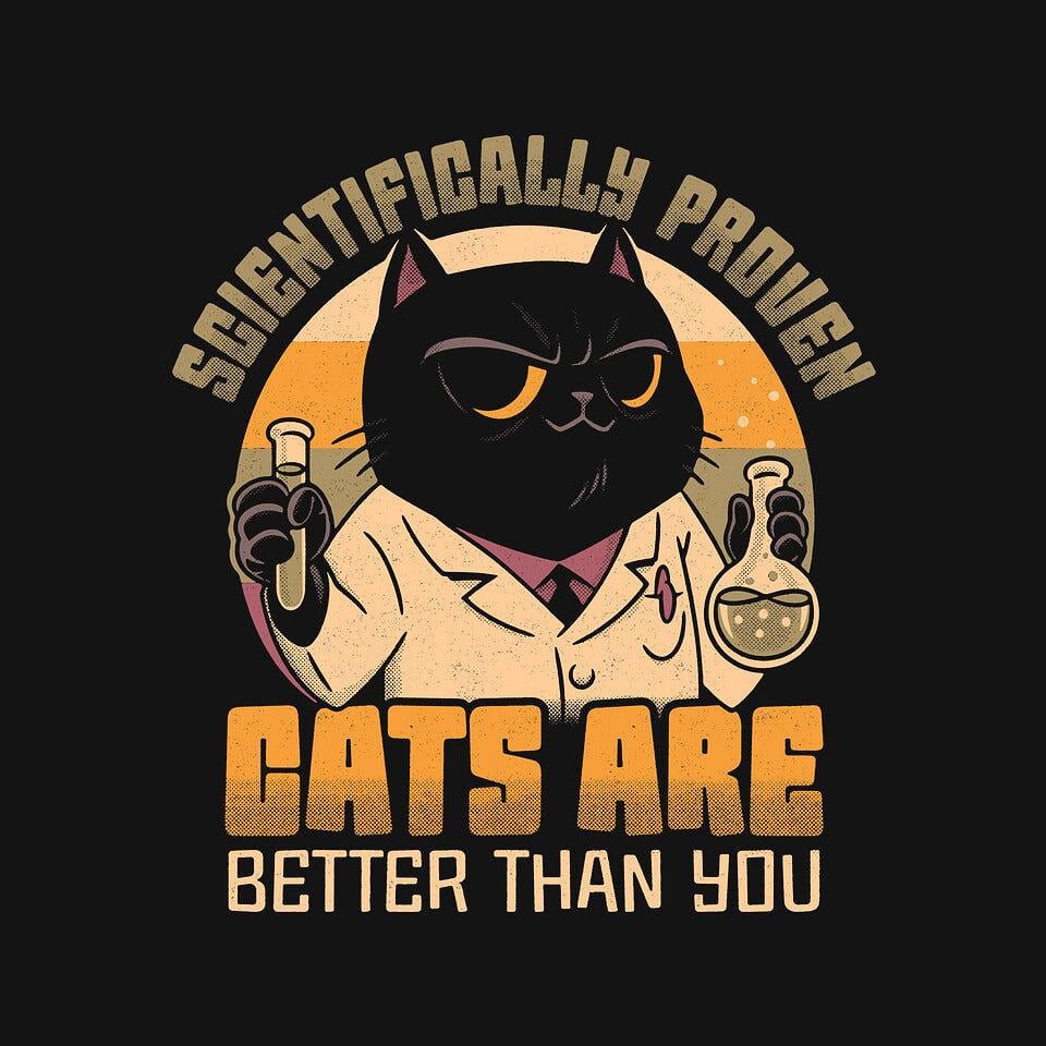 TeeFury: Cats Are Better