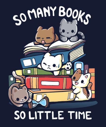 Qwertee: So Many Books So Little Time