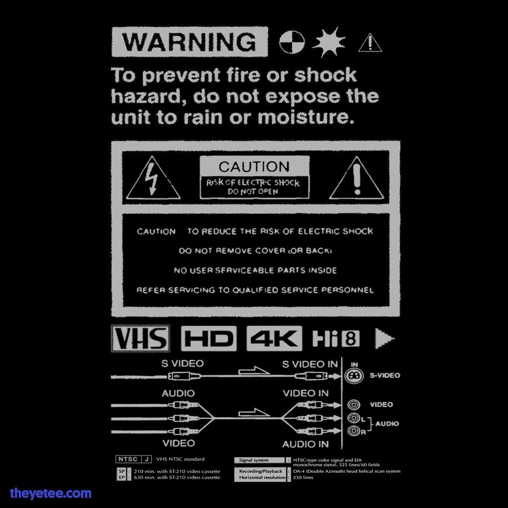 The Yetee: VCR Danger