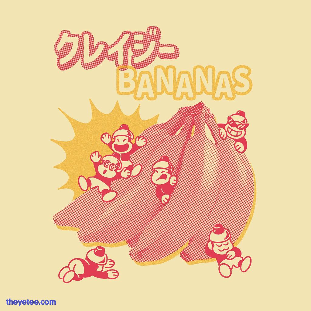 The Yetee: Crazy Bananas