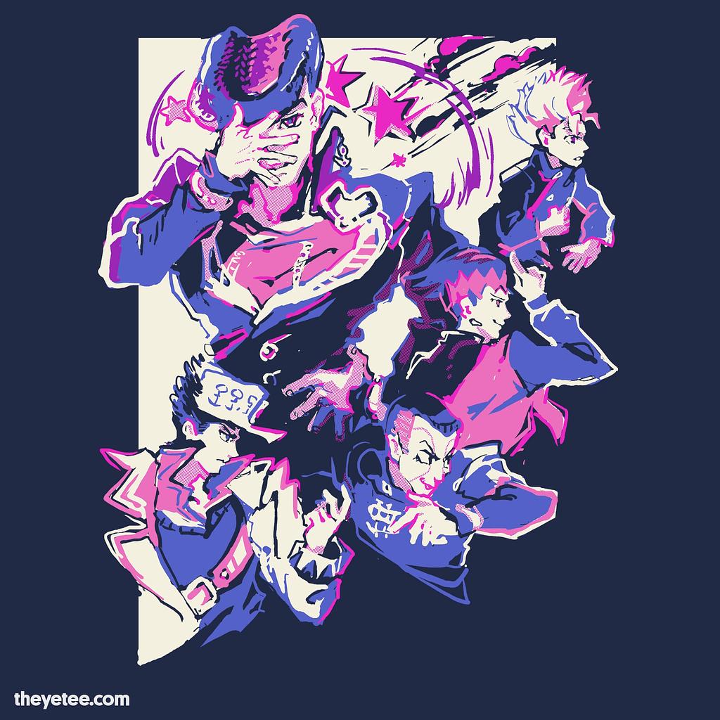 The Yetee: Morioh-cho Warriors