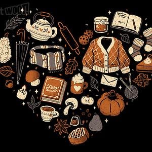 Graphic for Cozy Autumn Heart