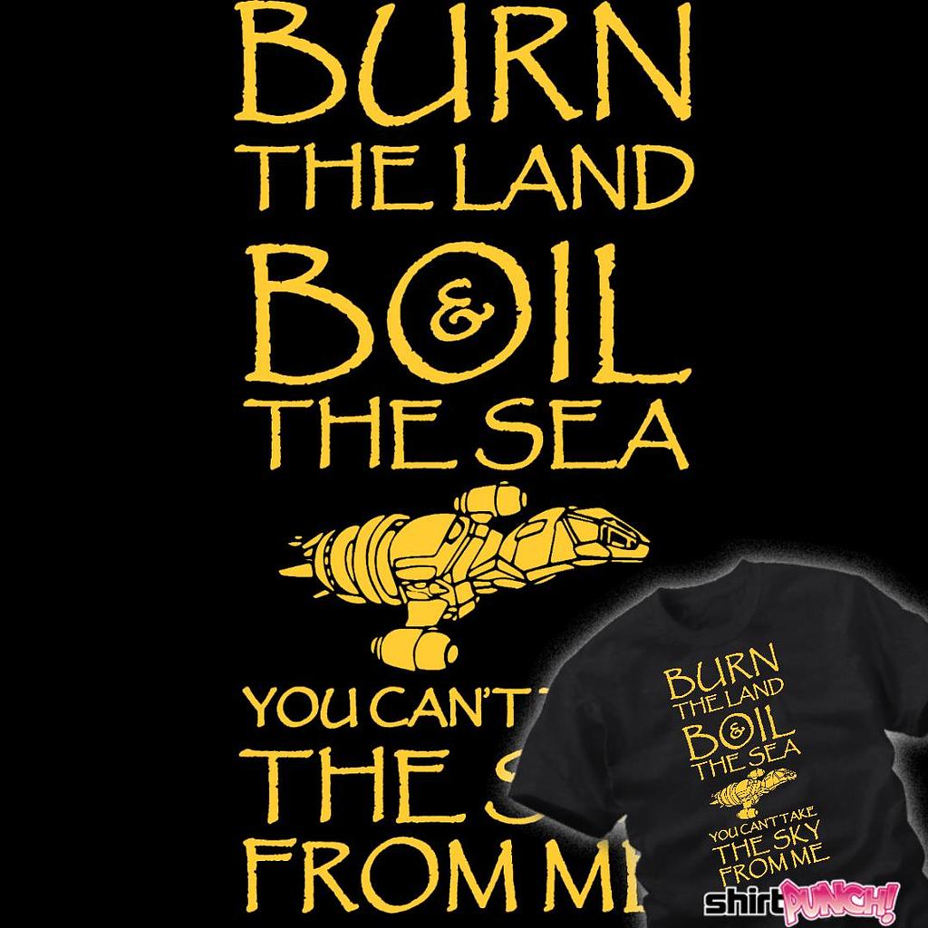 ShirtPunch: Burn The Land