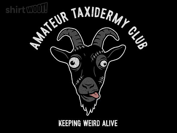 Woot!: Amateur Taxidermy Club