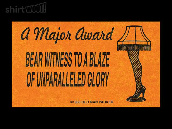 Woot!: A Major Award Card
