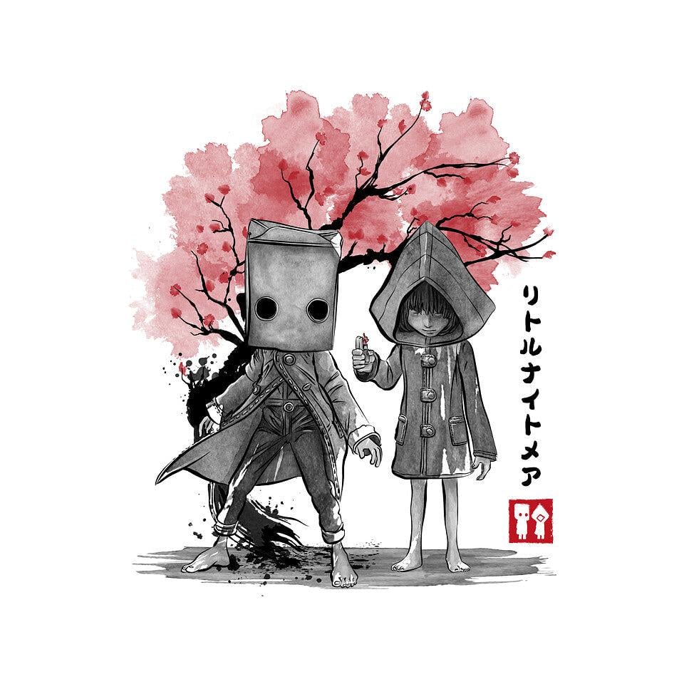 TeeFury: Six And Mono Sumi-e