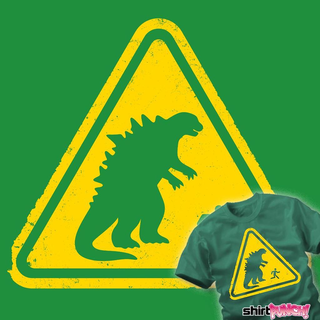 ShirtPunch: Kaiju Warning