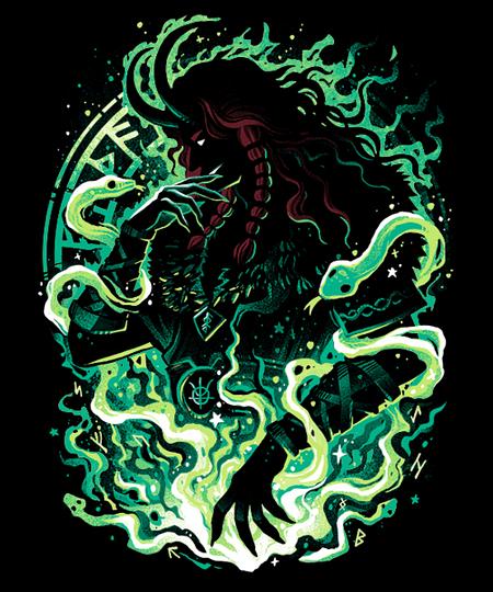 Qwertee: Loki the Norse God of Mischief
