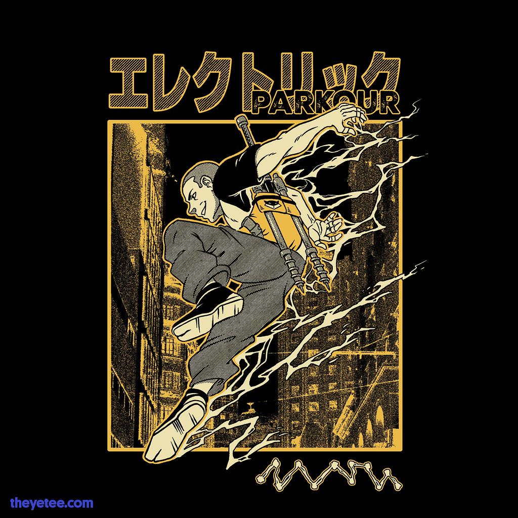 The Yetee: Electric Parkour