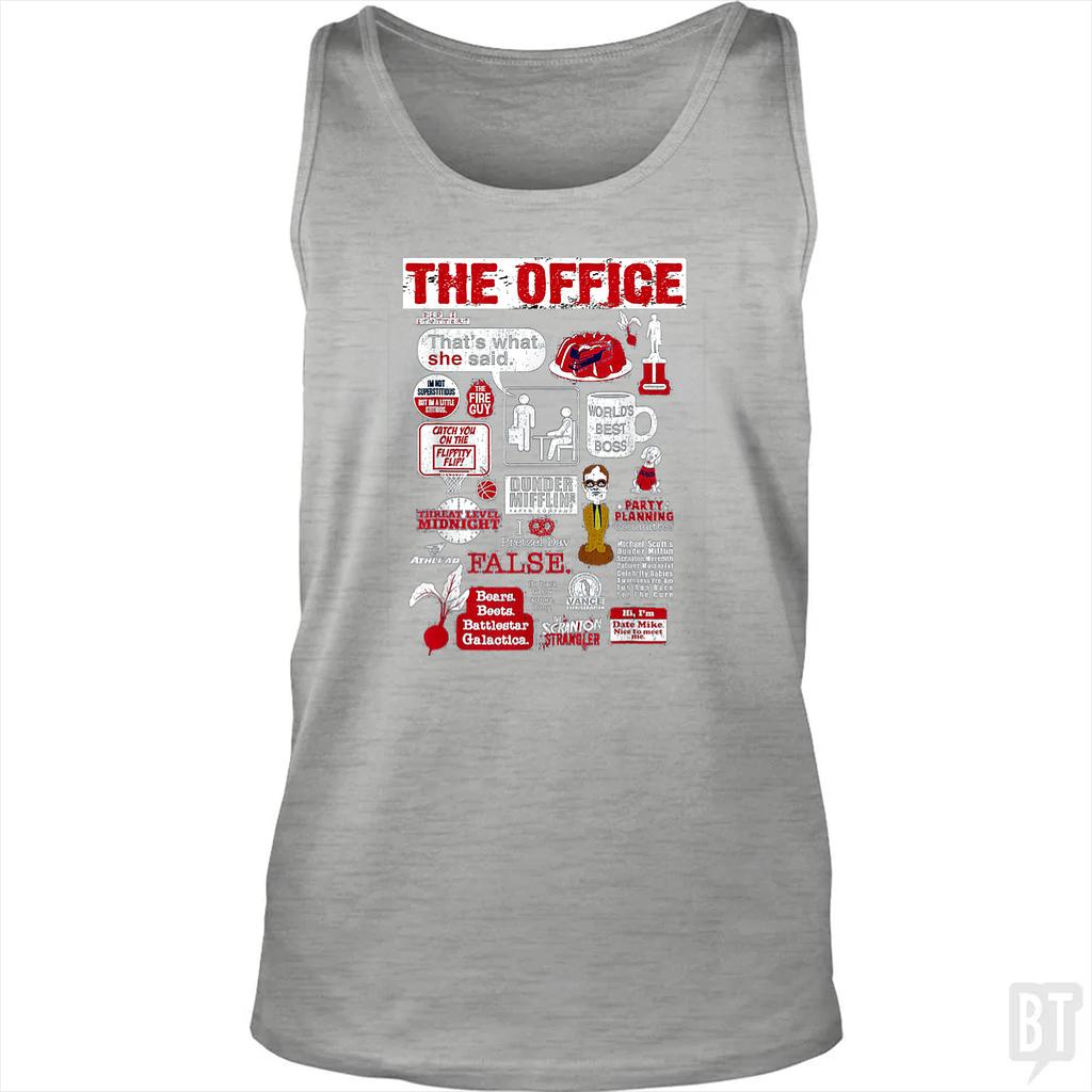BustedTees: Office Humor Tank Top