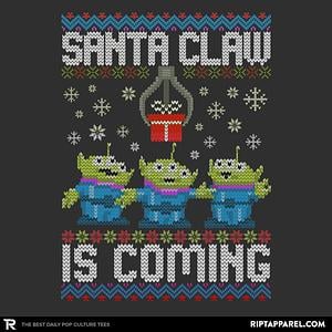 Graphic for Santa Claw is Coming