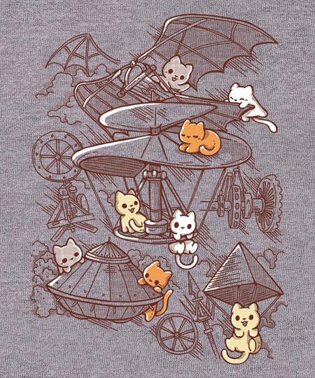 Qwertee: Da Vinci Kittens