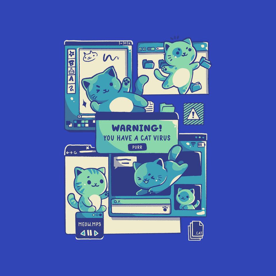 TeeFury: Cat Virus Funny Kitten