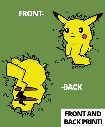 Qwertee: hiding pikachu