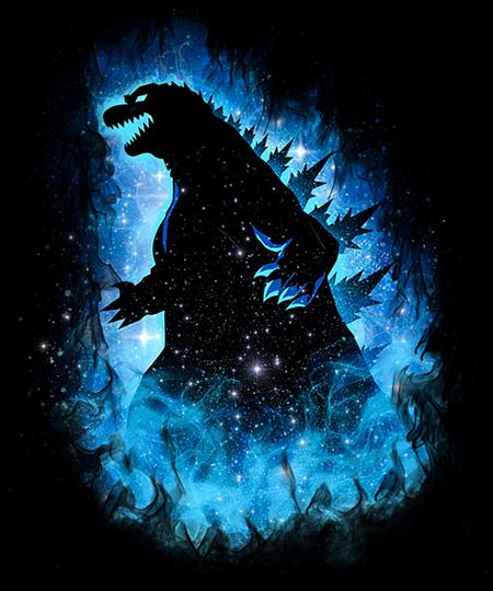 Qwertee: Cosmic godzilla