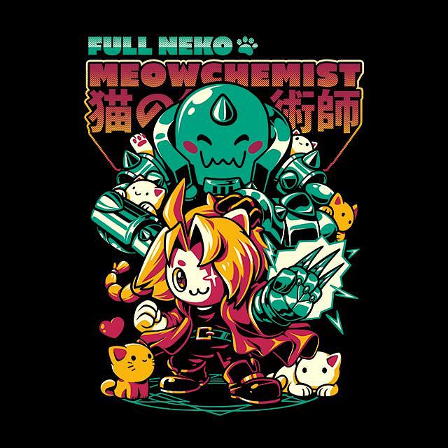 The Yetee: Full Neko Meowchemist