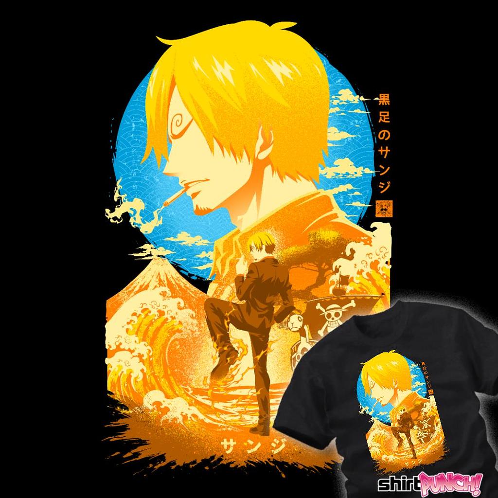 ShirtPunch: Great Wave Sanji