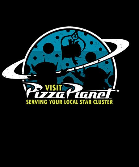 Qwertee: Visit Pizza Planet