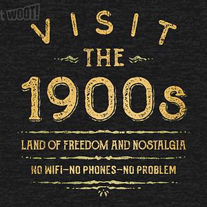 Graphic for Visit The 1900s