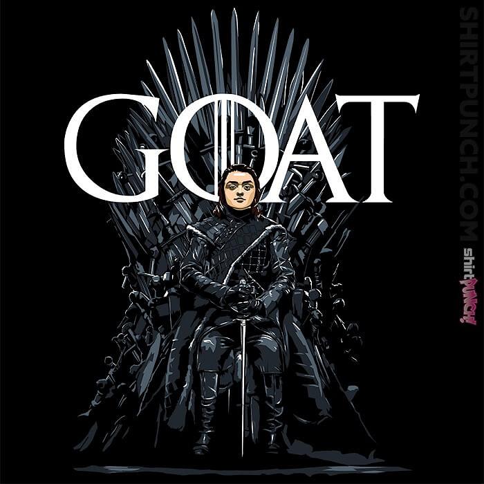 ShirtPunch: Arya Greatest Of All Time